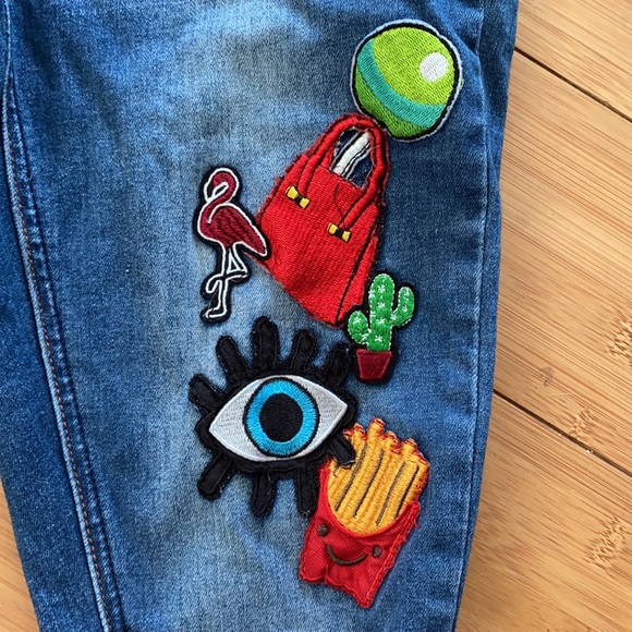 Diego Rein skinny jeans with patches - Picture 2 of 4